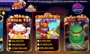 Quay hũ Slot Candy Fruit Samurai trải nghiệm tại Cổng Rikvip